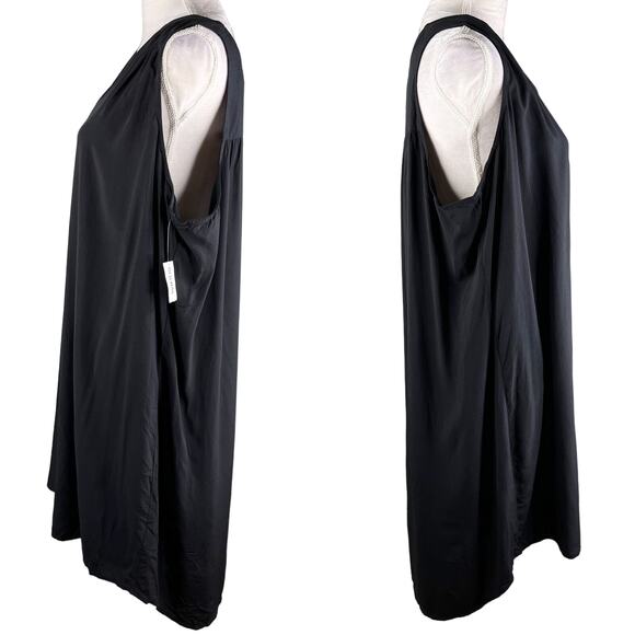 Old Navy Dress Black Sleeveless XXL Back Cutout New - Picture 2 of 11